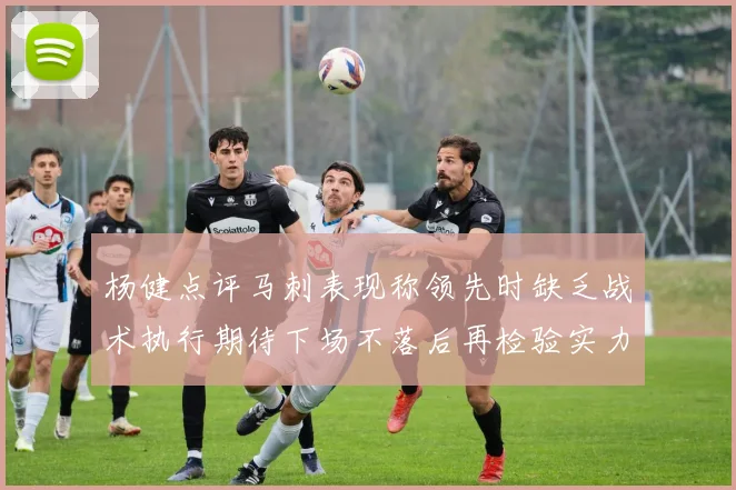 杨健点评马刺表现称领先时缺乏战术执行期待下场不落后再检验实力