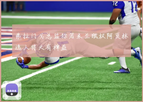 弗拉门戈总监称若米兰赋权阿莫林选人将大有裨益